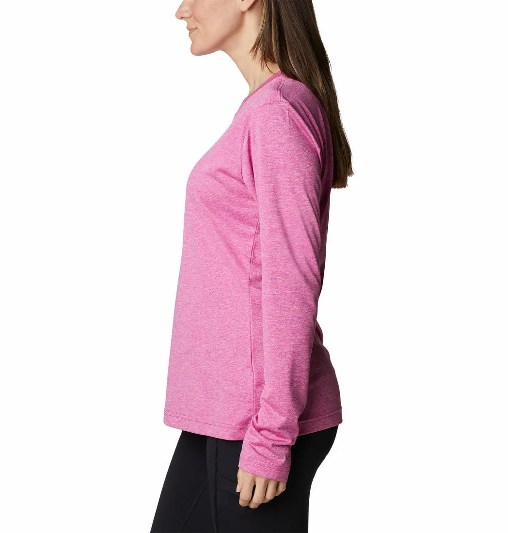 Columbia Women Pink Omni-Wick Hike Tshirt