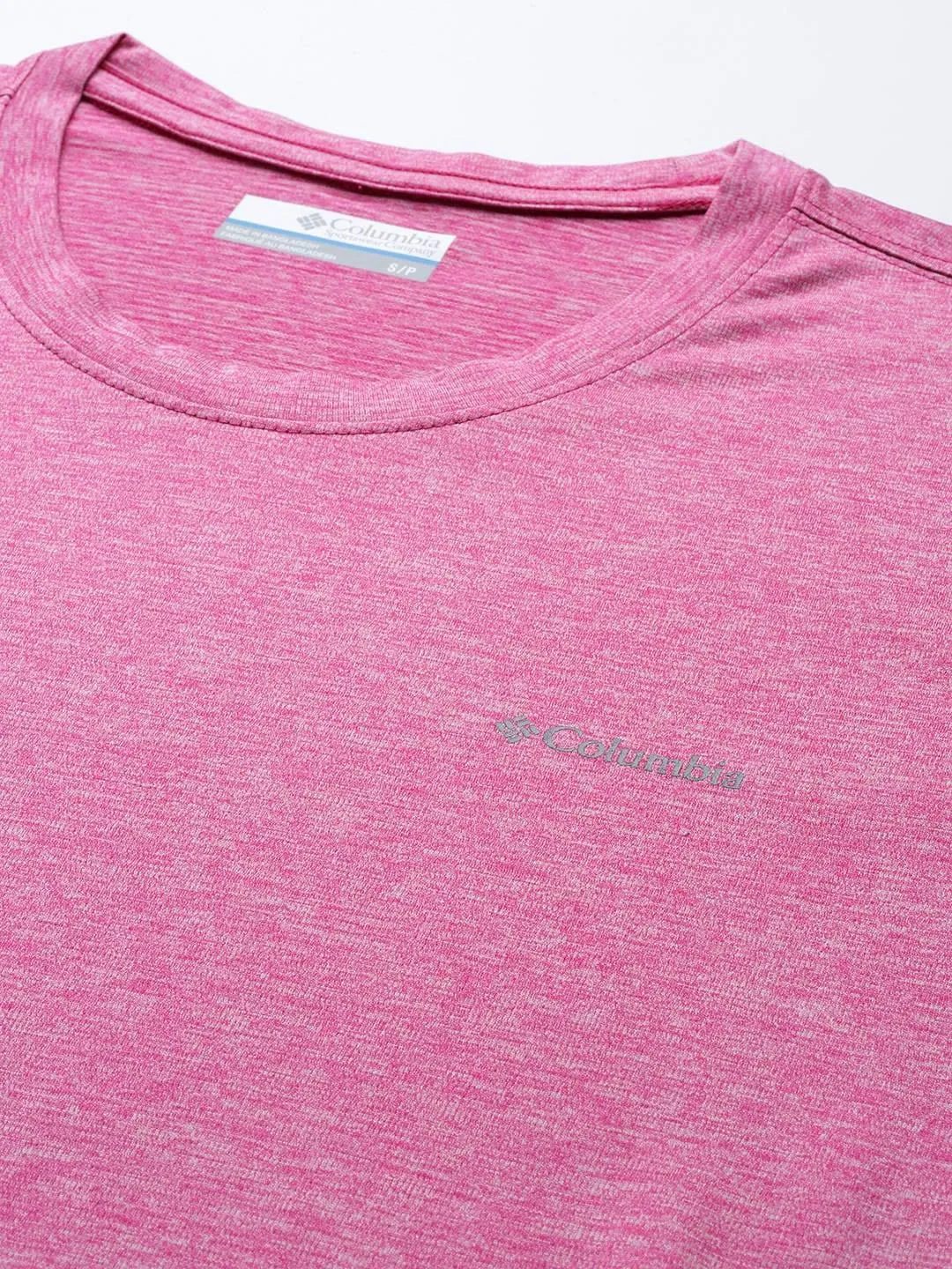 Columbia Women Pink Omni-Wick Hike Tshirt