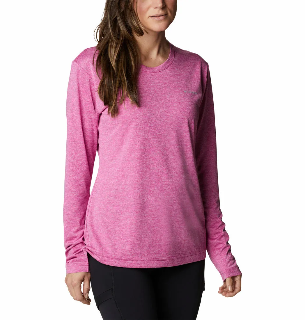 Columbia Women Pink Omni-Wick Hike Tshirt