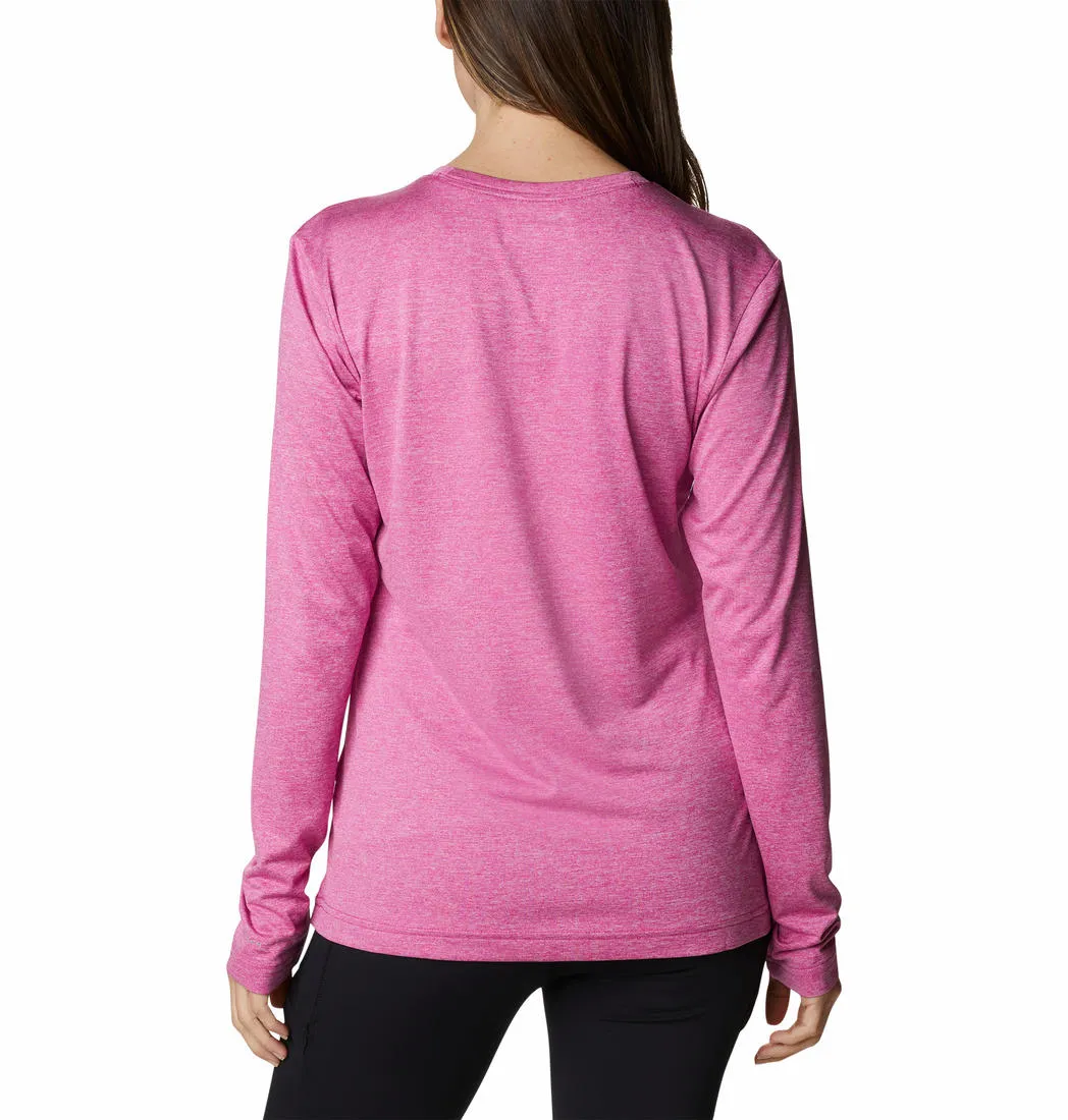 Columbia Women Pink Omni-Wick Hike Tshirt