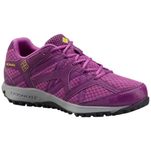 Columbia Women Purple CONSPIRACY SWITCHBACK II OMNI TECH Water Resistant Shoes