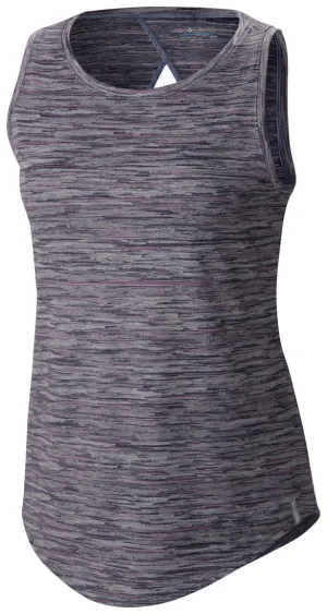 Columbia Women Purple Omni-Wick Shimmering Light Tshirt