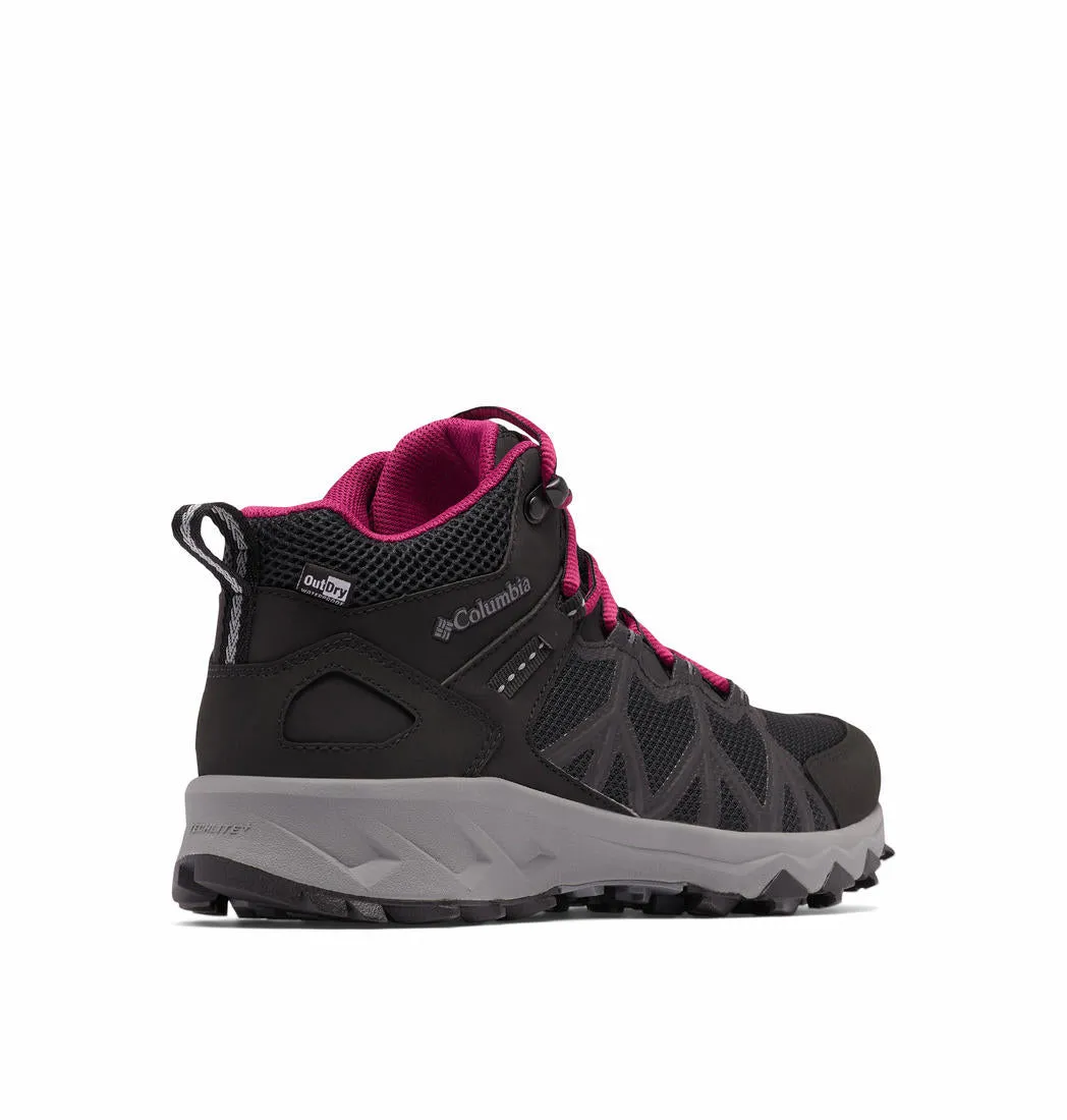 Columbia Womens Black Peakfreak II Mid Outdry Waterproof