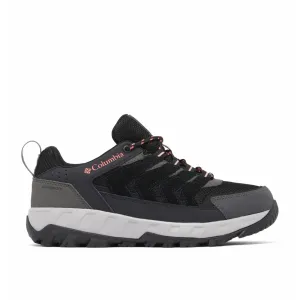 Columbia Womens Black STRATA TRAIL LOW WP Shoes