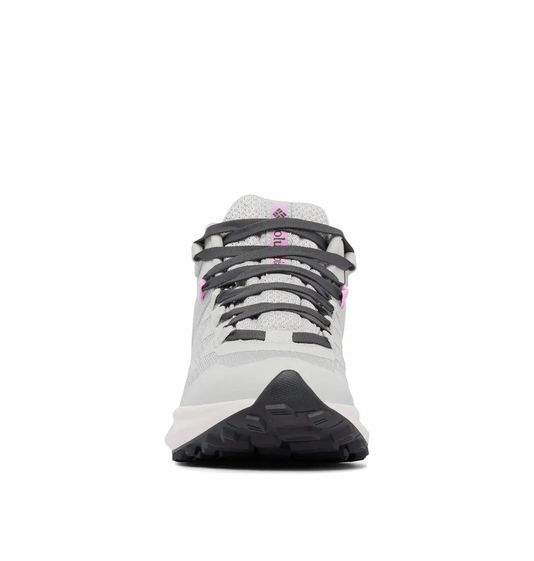 Columbia Womens Grey Facet 75 Mid Outdry Shoes