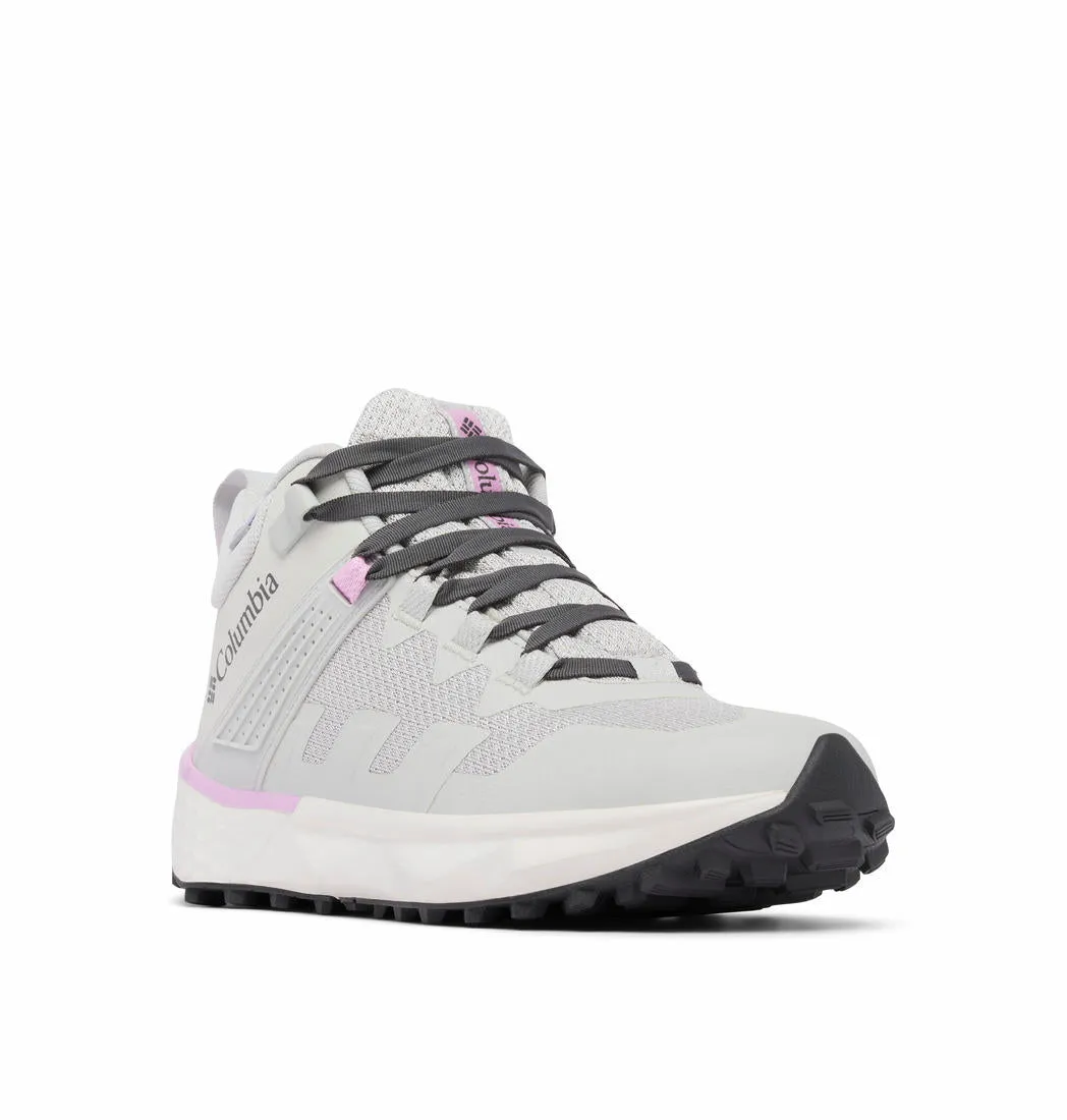 Columbia Womens Grey Facet 75 Mid Outdry Shoes