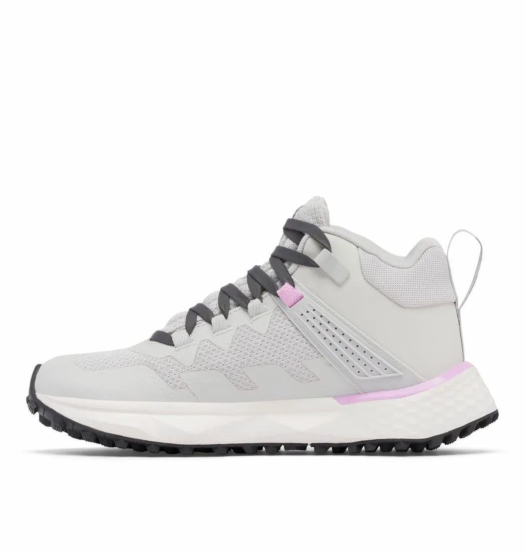 Columbia Womens Grey Facet 75 Mid Outdry Shoes