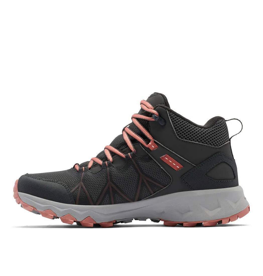 Columbia Womens Grey Peakfreak II Mid Outdry Waterproof