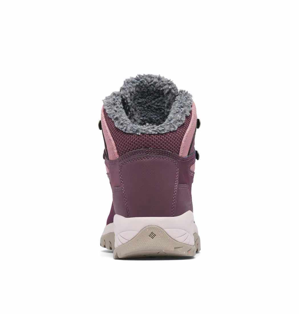 Columbia Womens Maroon NEWTON RIDGE WP OMNI-HEAT II