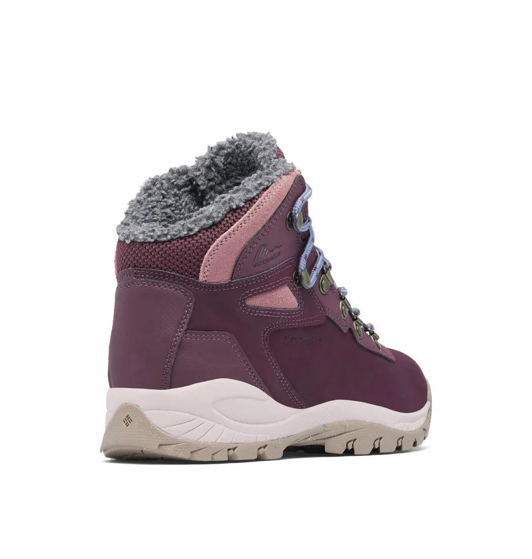 Columbia Womens Maroon NEWTON RIDGE WP OMNI-HEAT II