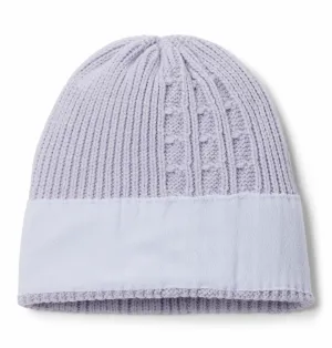 Columbia Womens Purple Agate Pass Cable Knit Beanie