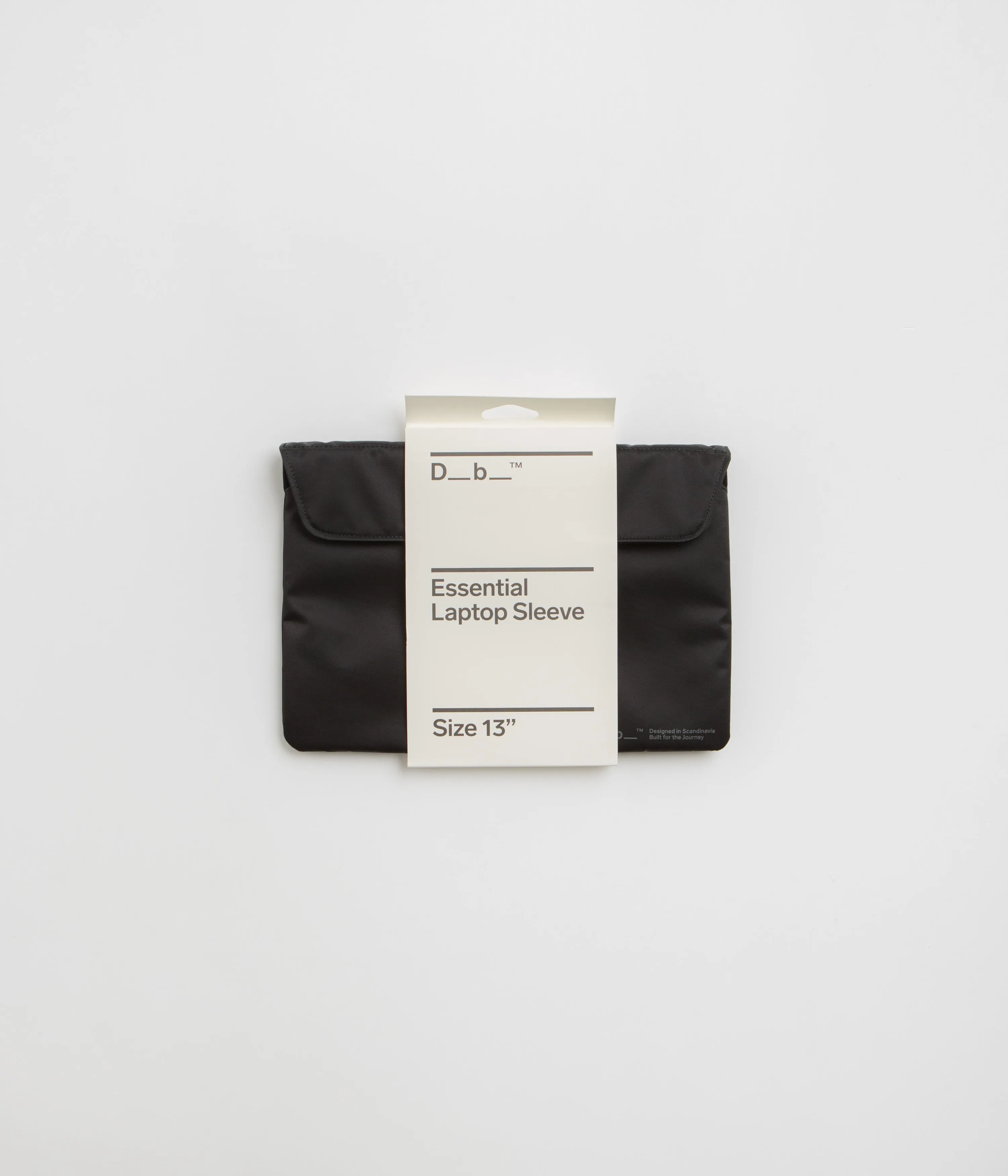 D_b_ Essential 13" Laptop Sleeve - Black Out