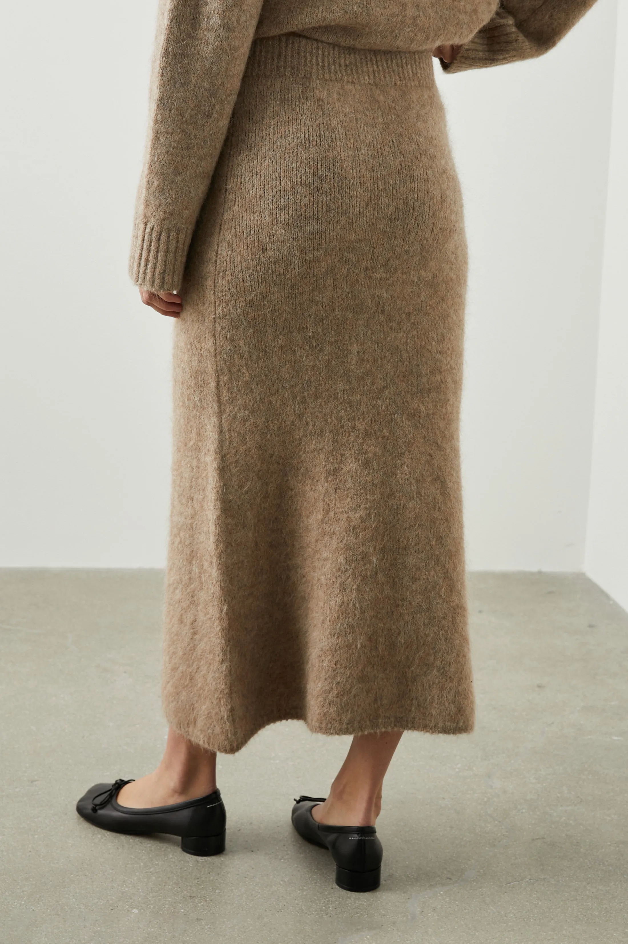 DIANA SKIRT - OATMEAL Rails