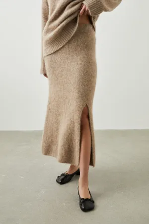 DIANA SKIRT - OATMEAL Rails