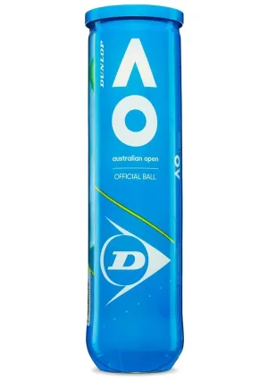 Dunlop Australian Open Official Tennis Ball 4 Pack