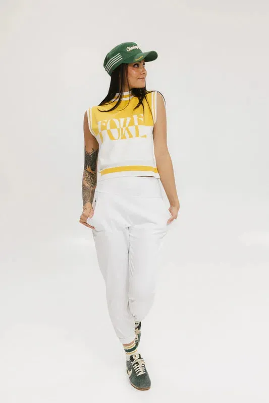 Fore All Caddy Cap - Green/Mustard