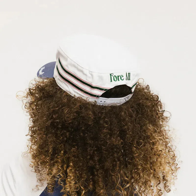 Fore All Caddy Cap - White/Indigo