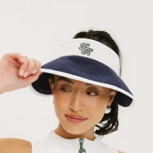 Fore All June Visor - White/Indigo