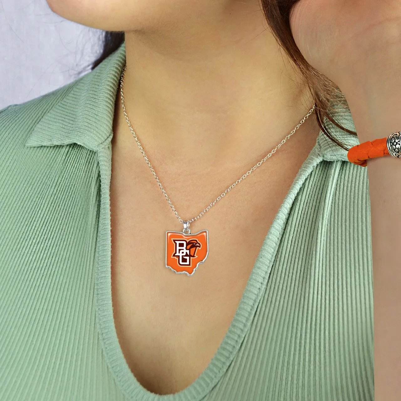 FTH State of Mine Necklace Orange
