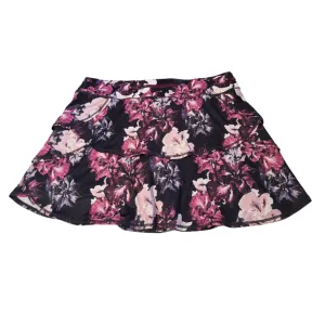 Ideology Pink and Navy Floral Tiered Skort Size 2X