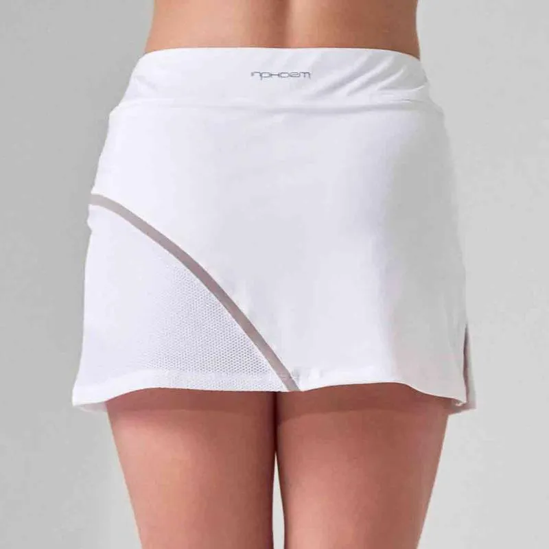 InPhorm Elise Skort (13.5") - White/Latte