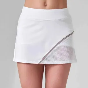InPhorm Elise Skort (13.5") - White/Latte