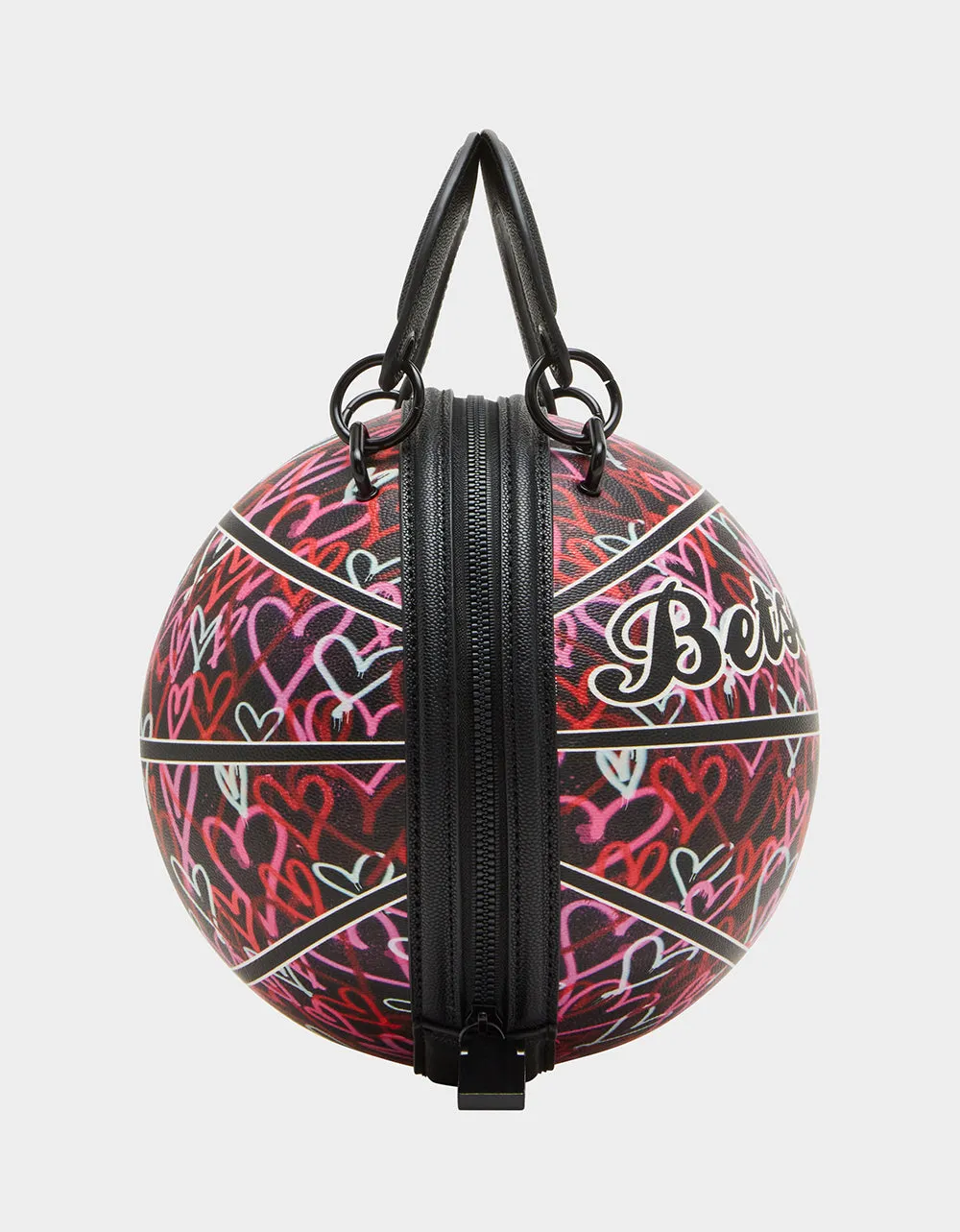 KITSCH BETSEY BALL BAG BLACK MULTI Betsey Johnson