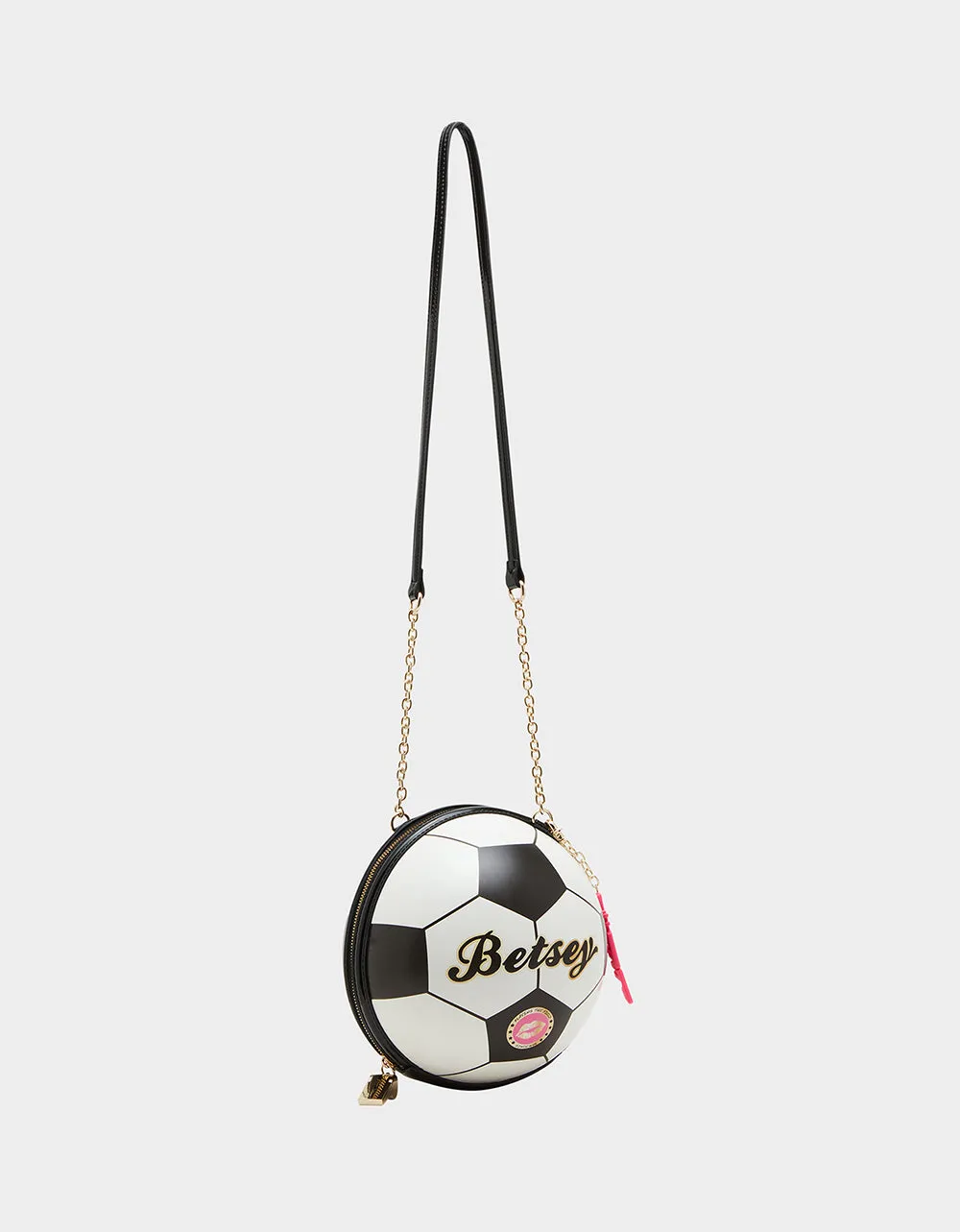 KITSCH GOAL CROSSBODY BLACK MULTI Betsey Johnson