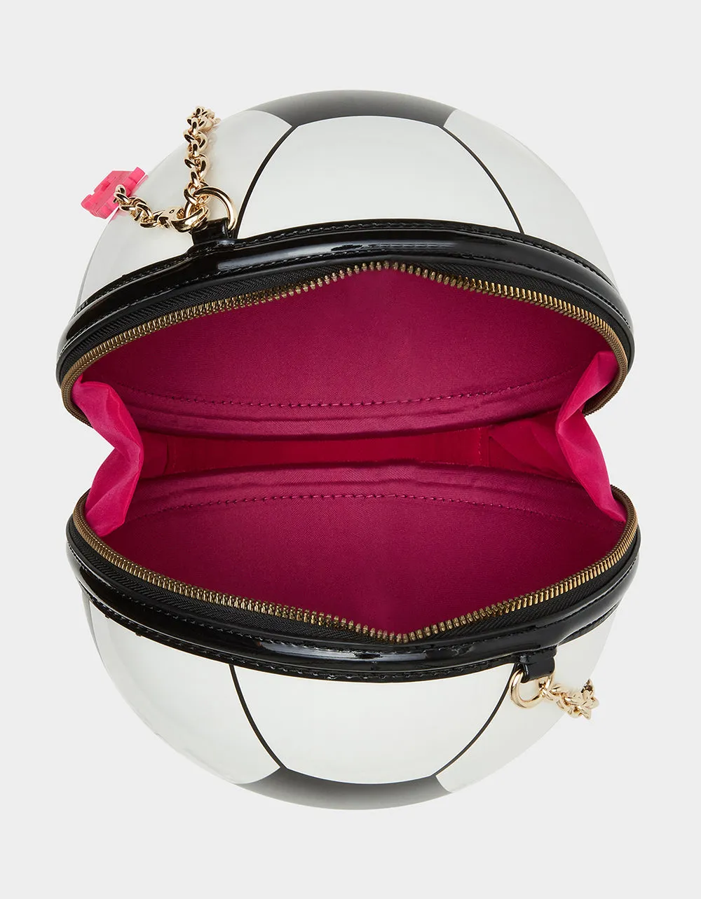 KITSCH GOAL CROSSBODY BLACK MULTI Betsey Johnson