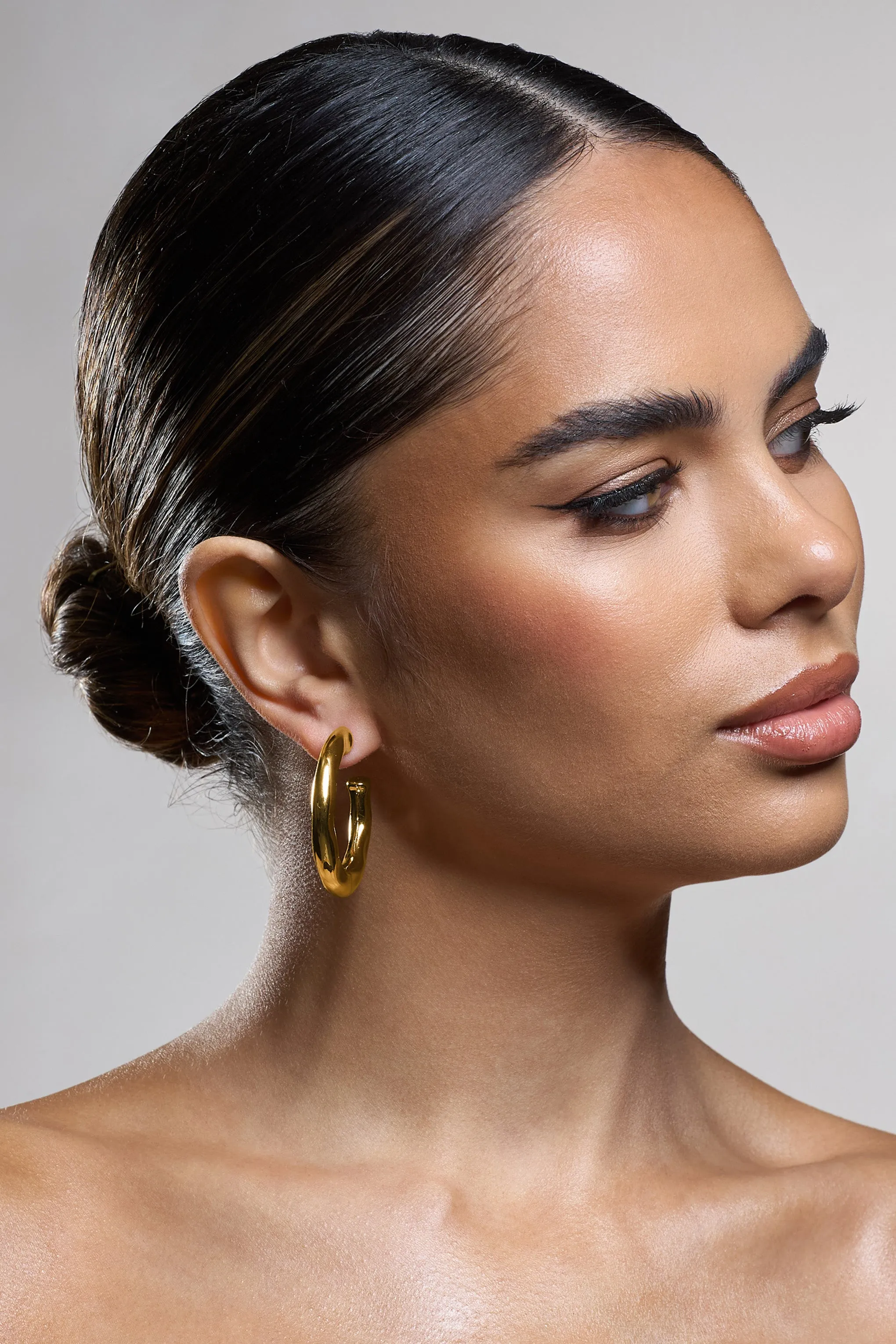 Lanco | Gold Hoop Earrings Club L London