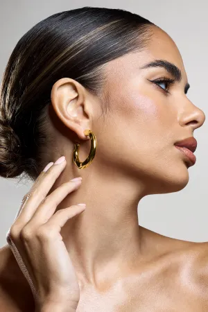 Lanco | Gold Hoop Earrings Club L London