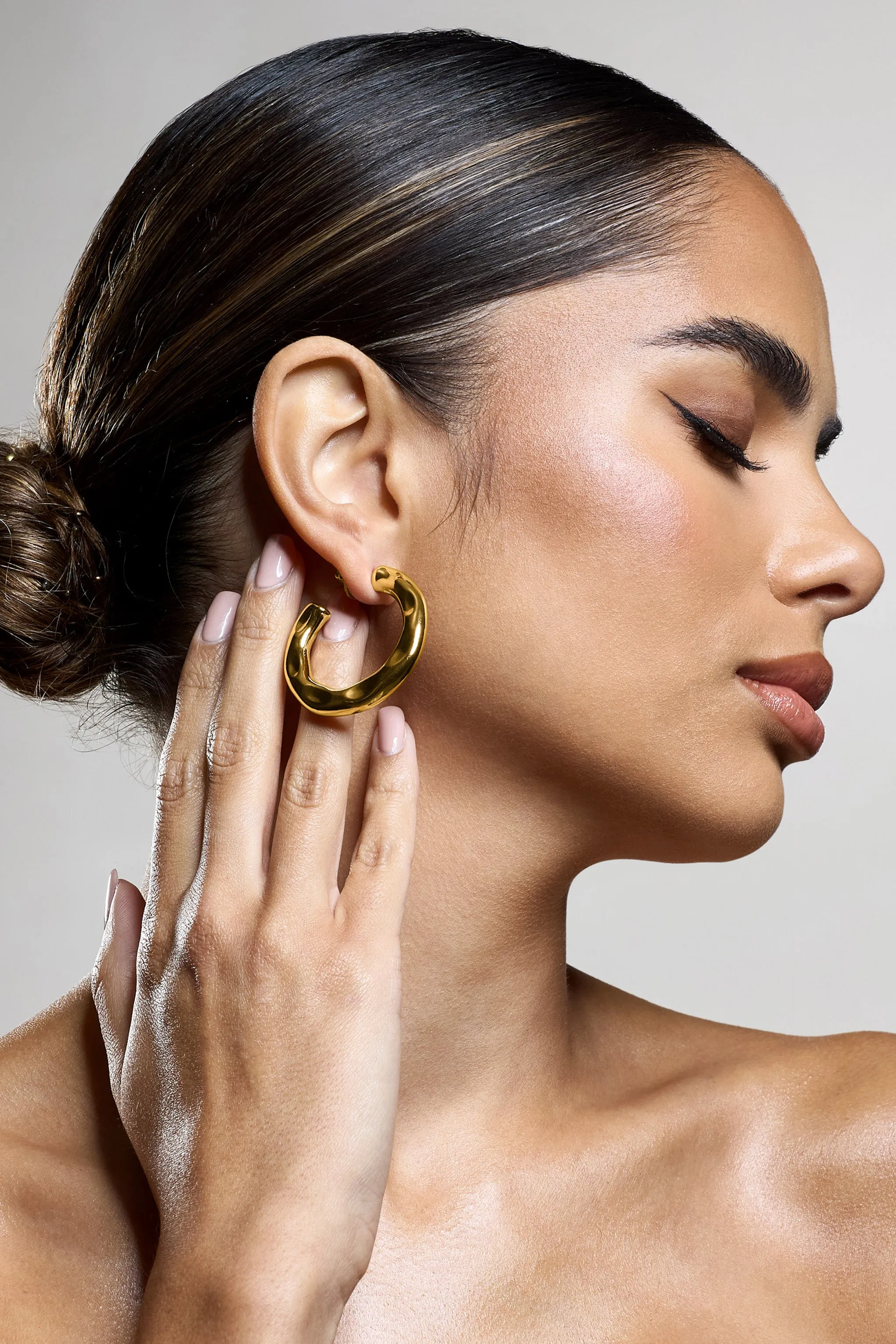Lanco | Gold Hoop Earrings Club L London