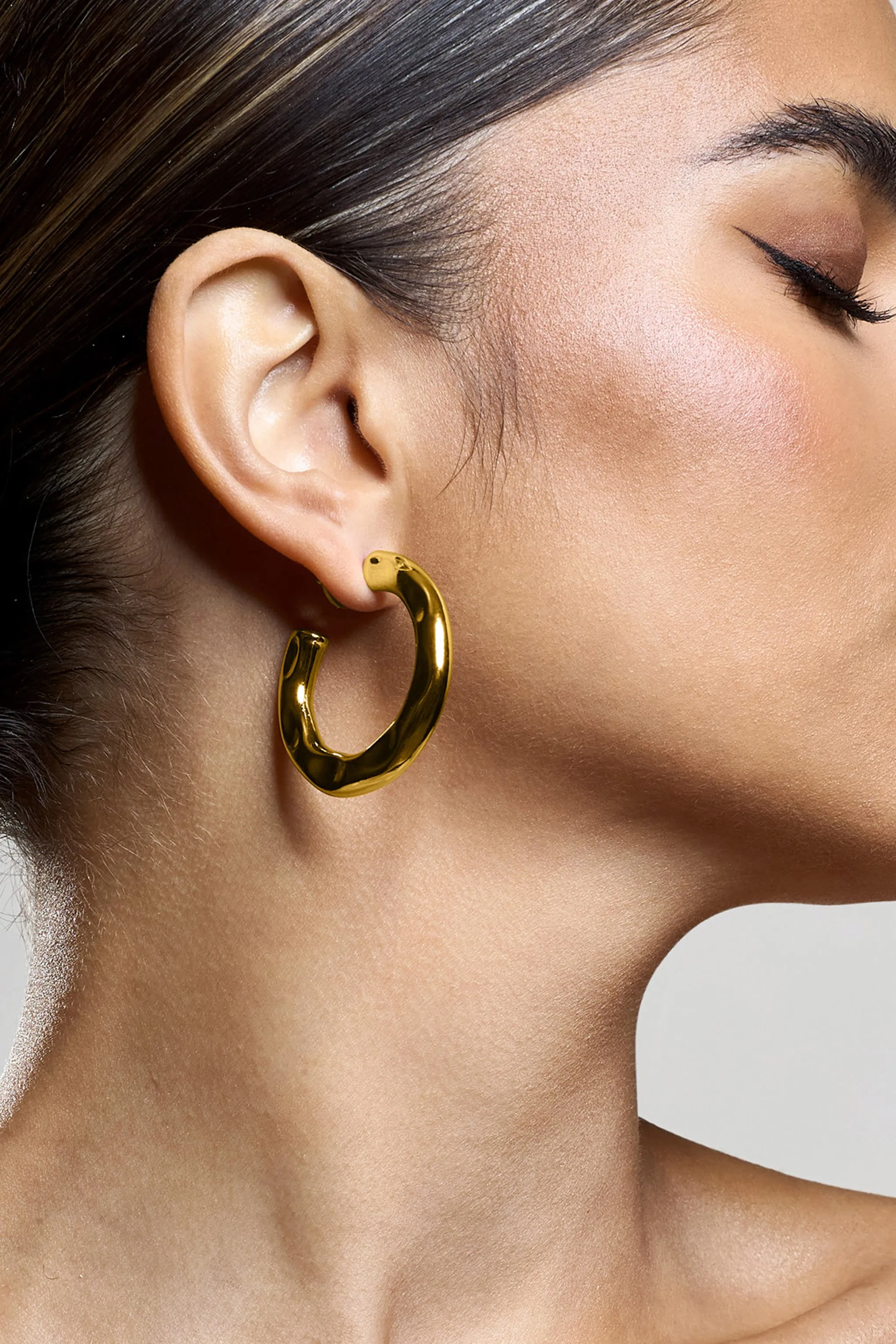Lanco | Gold Hoop Earrings Club L London