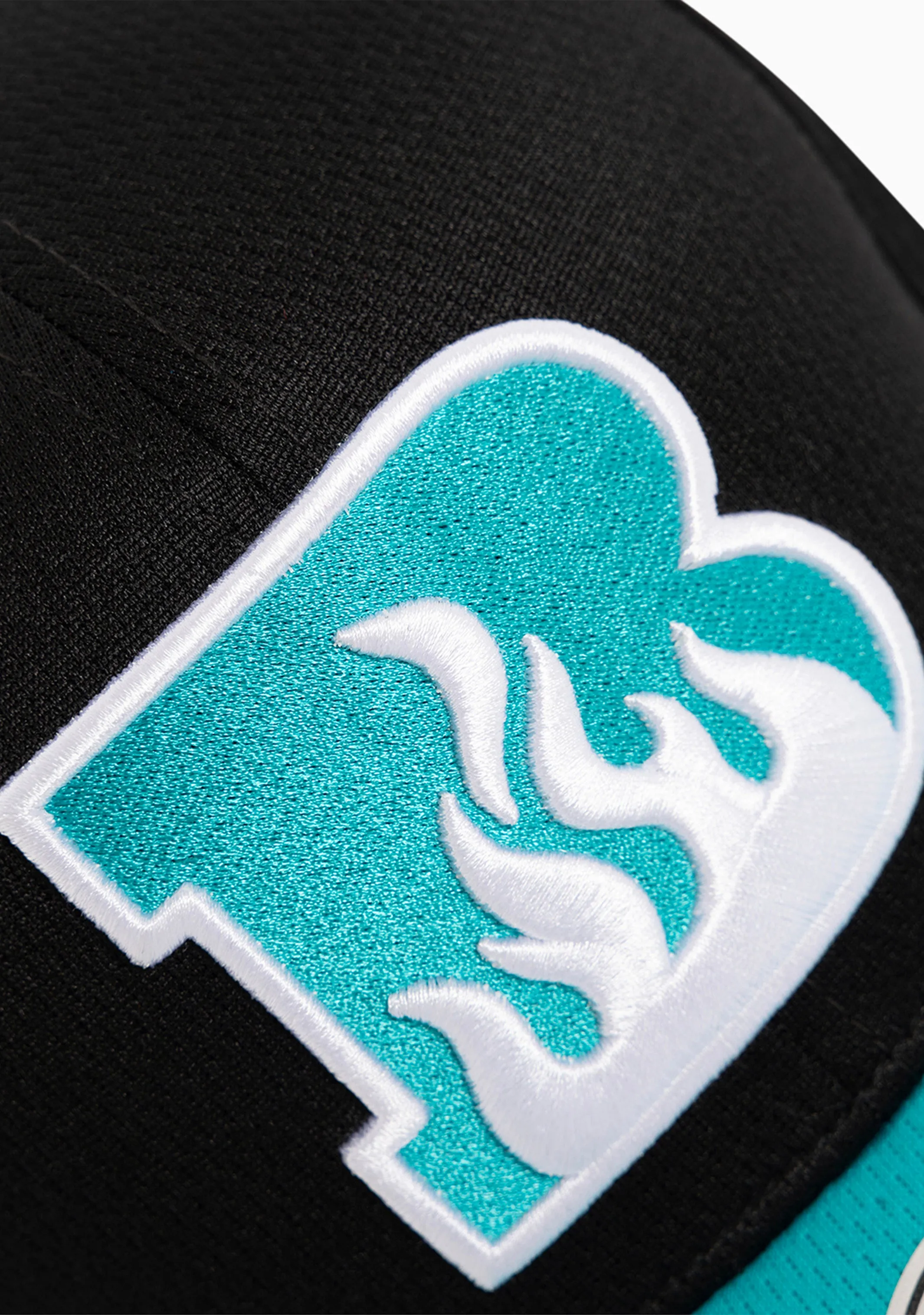 Mitchell & Ness BBL Brisbane Heat On Field Cap