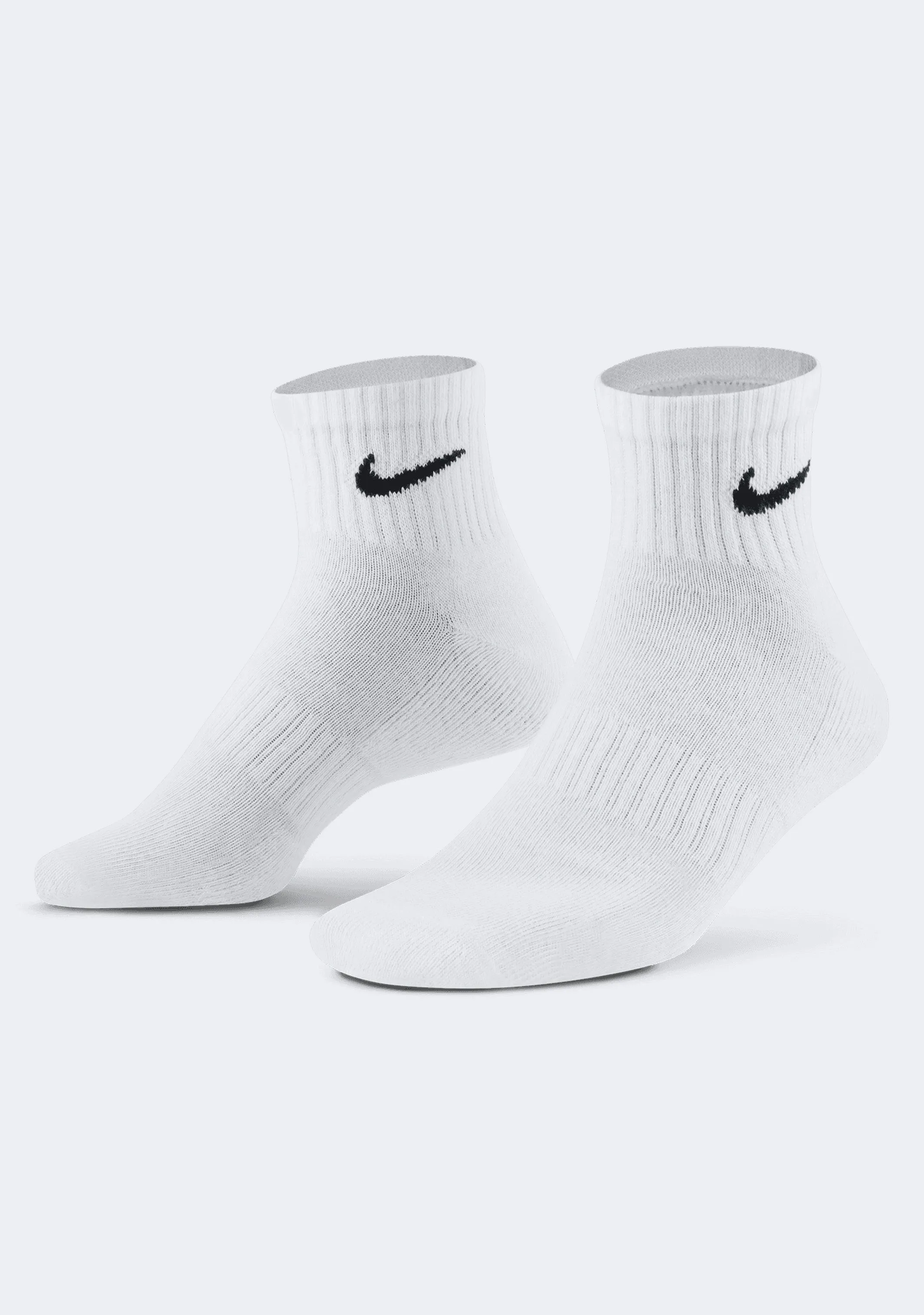 Nike Adults Everyday Cushioned Training Ankle Socks (3 Pack)