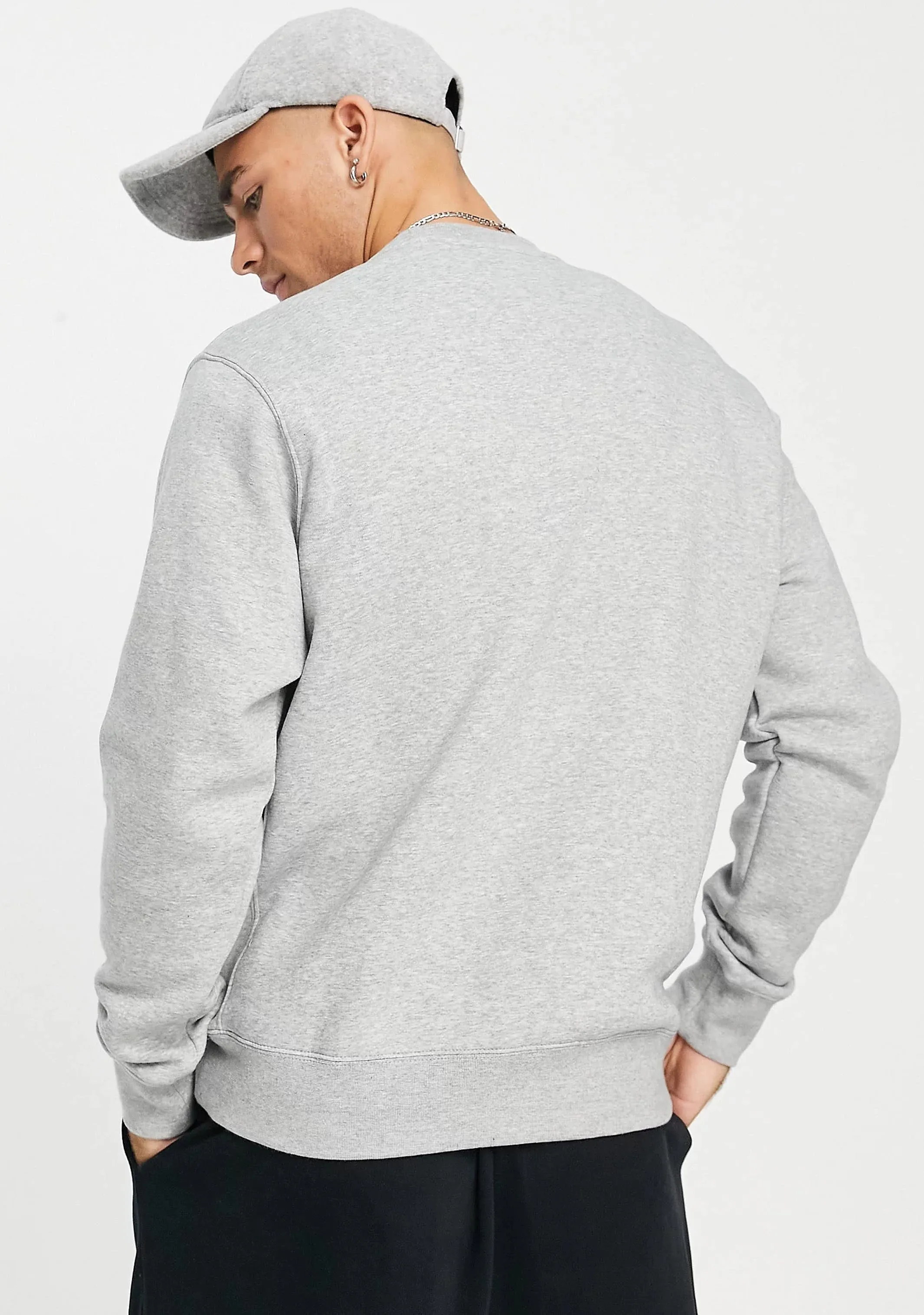 Nike Men's NSW Club Crew BB Grey