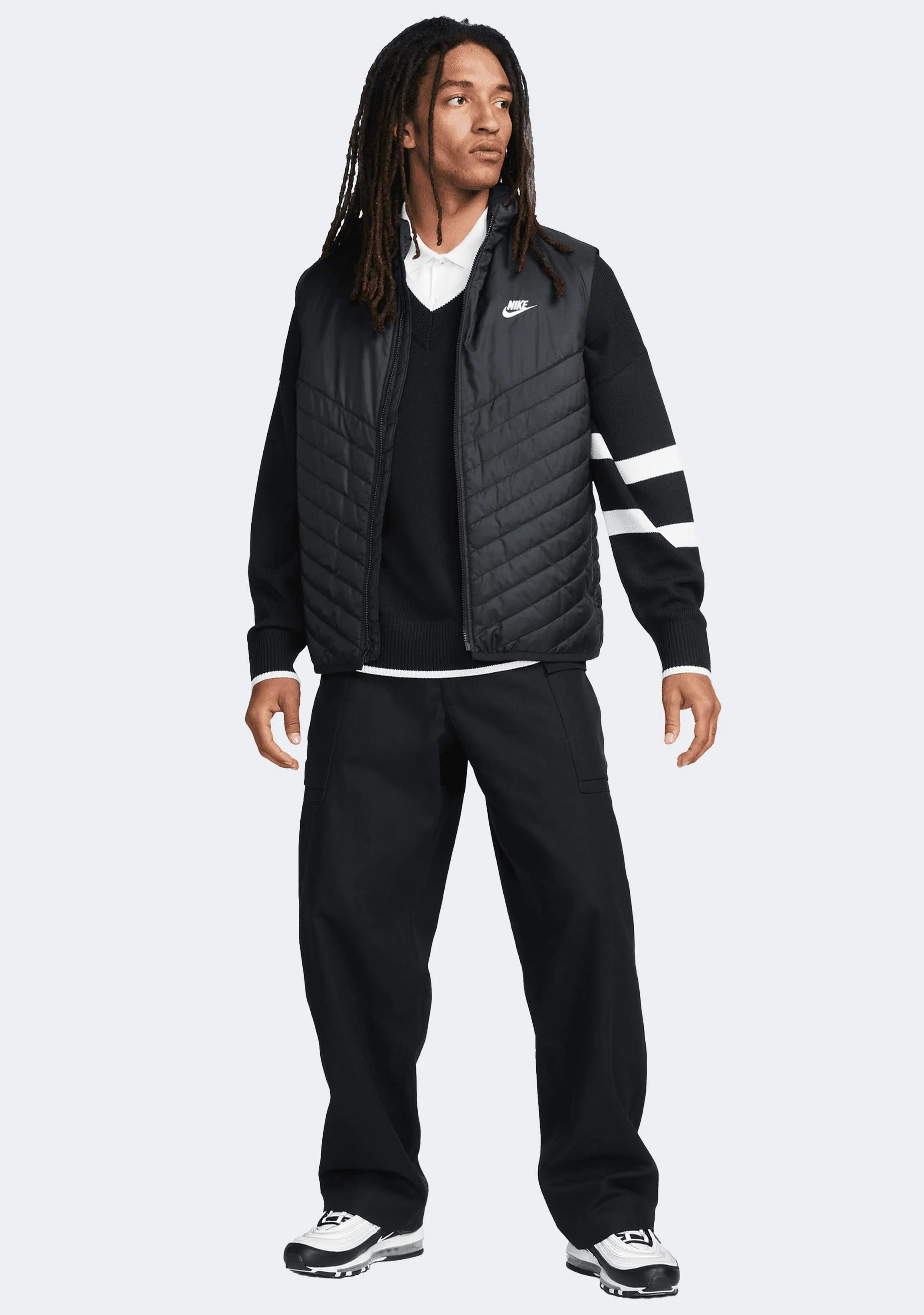 Nike Men's Therma Fit Mid-Weight Windrunner Sf Vest