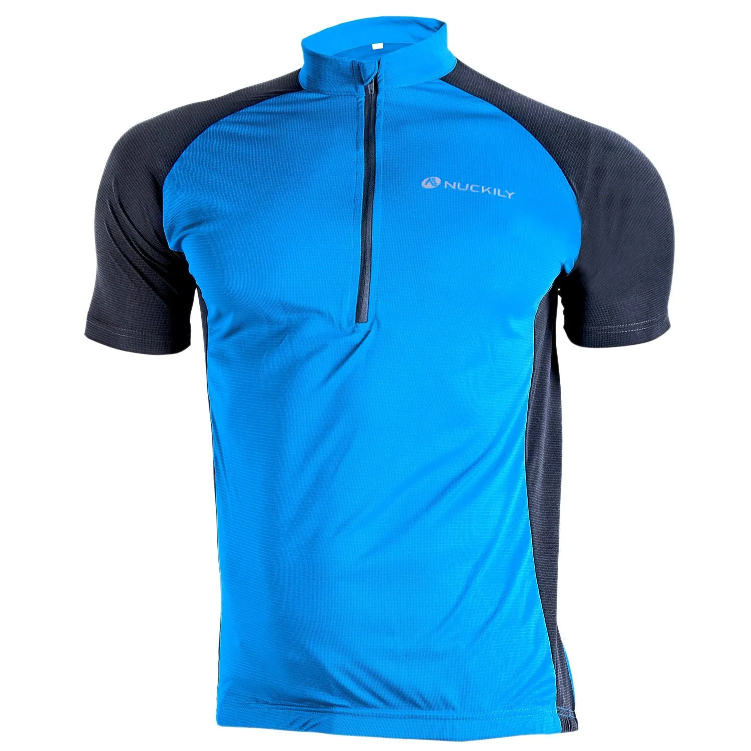Nuckily NJ601 Mens Cycling Jersey (Blue)