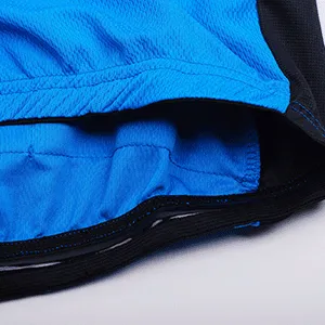 Nuckily NJ601 Mens Cycling Jersey (Blue)