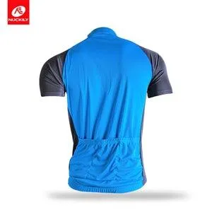 Nuckily NJ601 Mens Cycling Jersey (Blue)