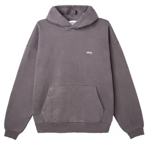 Obey Lowercase Pigment Hood Pigment Digital Black