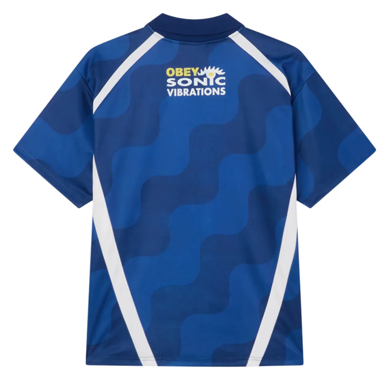 Obey Soccer Jersey Blue Multi