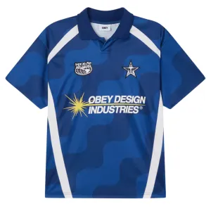 Obey Soccer Jersey Blue Multi