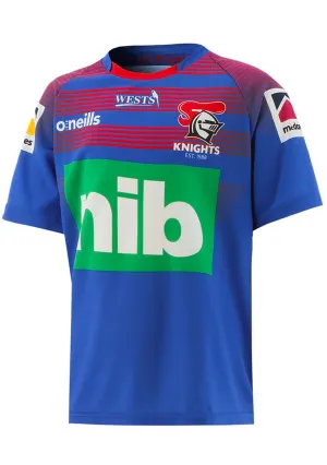 O'Neills Newcastle Knights Kids' Lincoln Training T-Shirt Royal / Red <br> LINC-060-0-NKN-RORD21