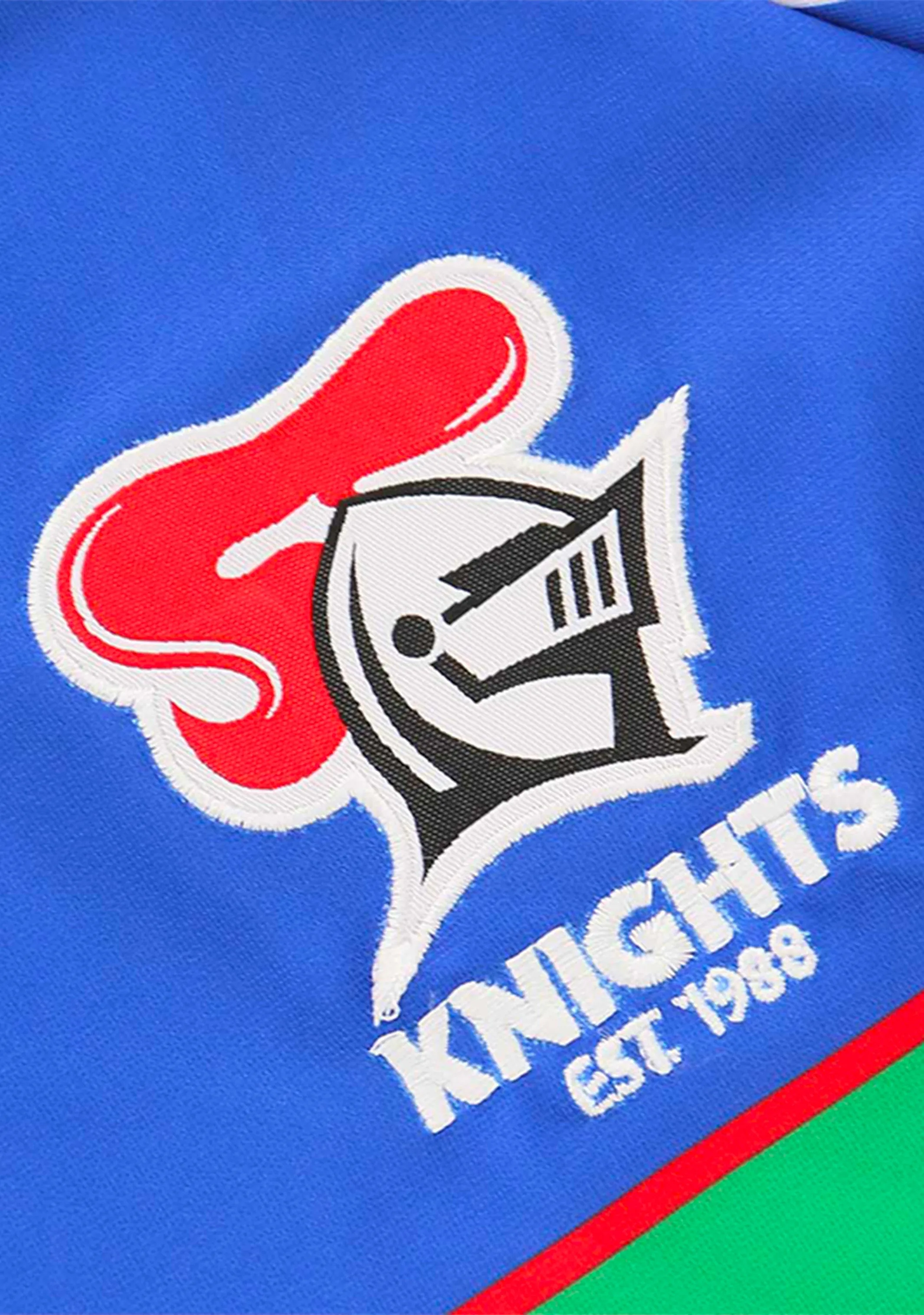 O'Neills Newcastle Knights Kids' Replica Away Team Jersey White-Royal-Red