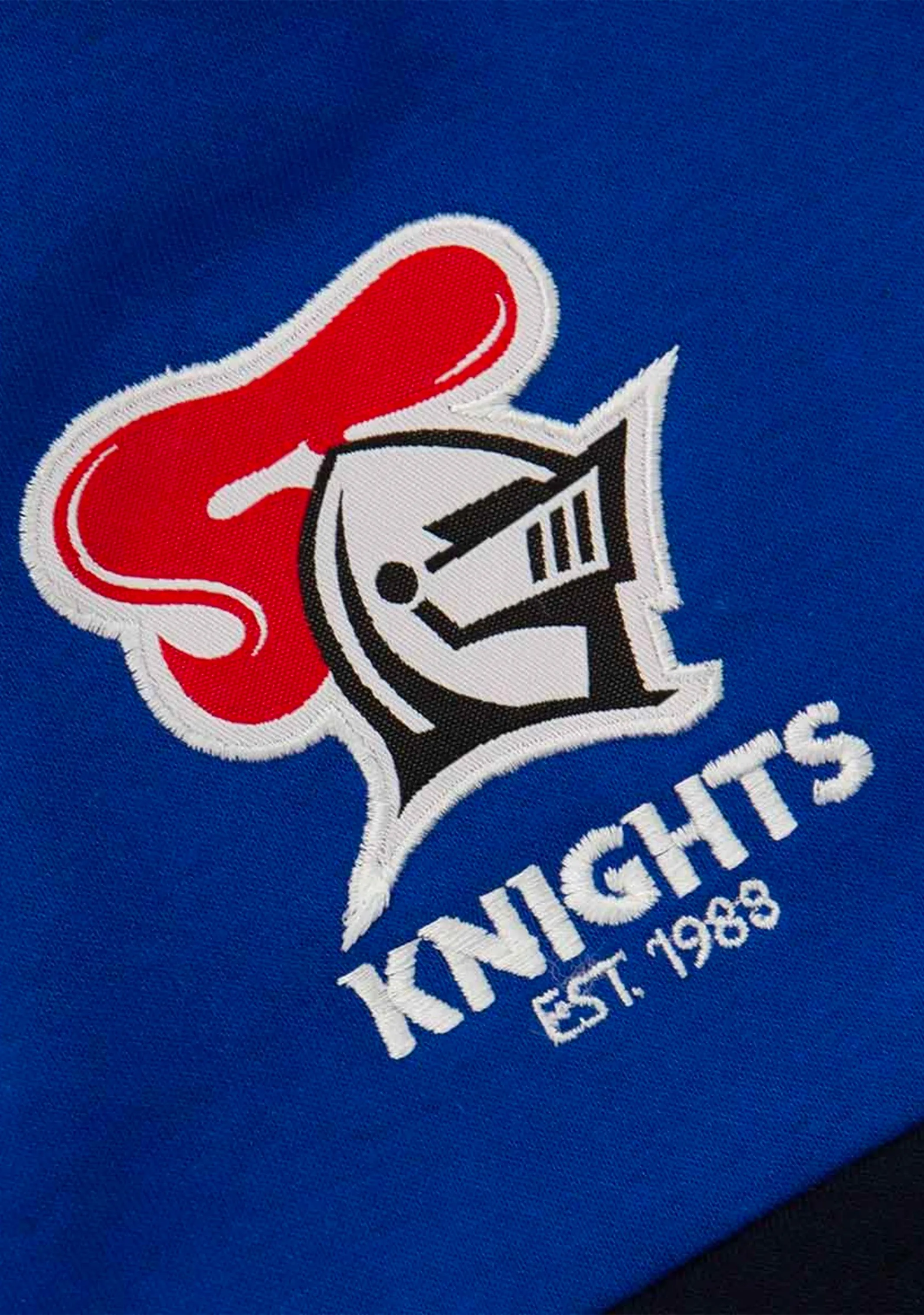 O'Neills Newcastle Knights Men's Fleece Half Zip Hoodie Marine-Royal