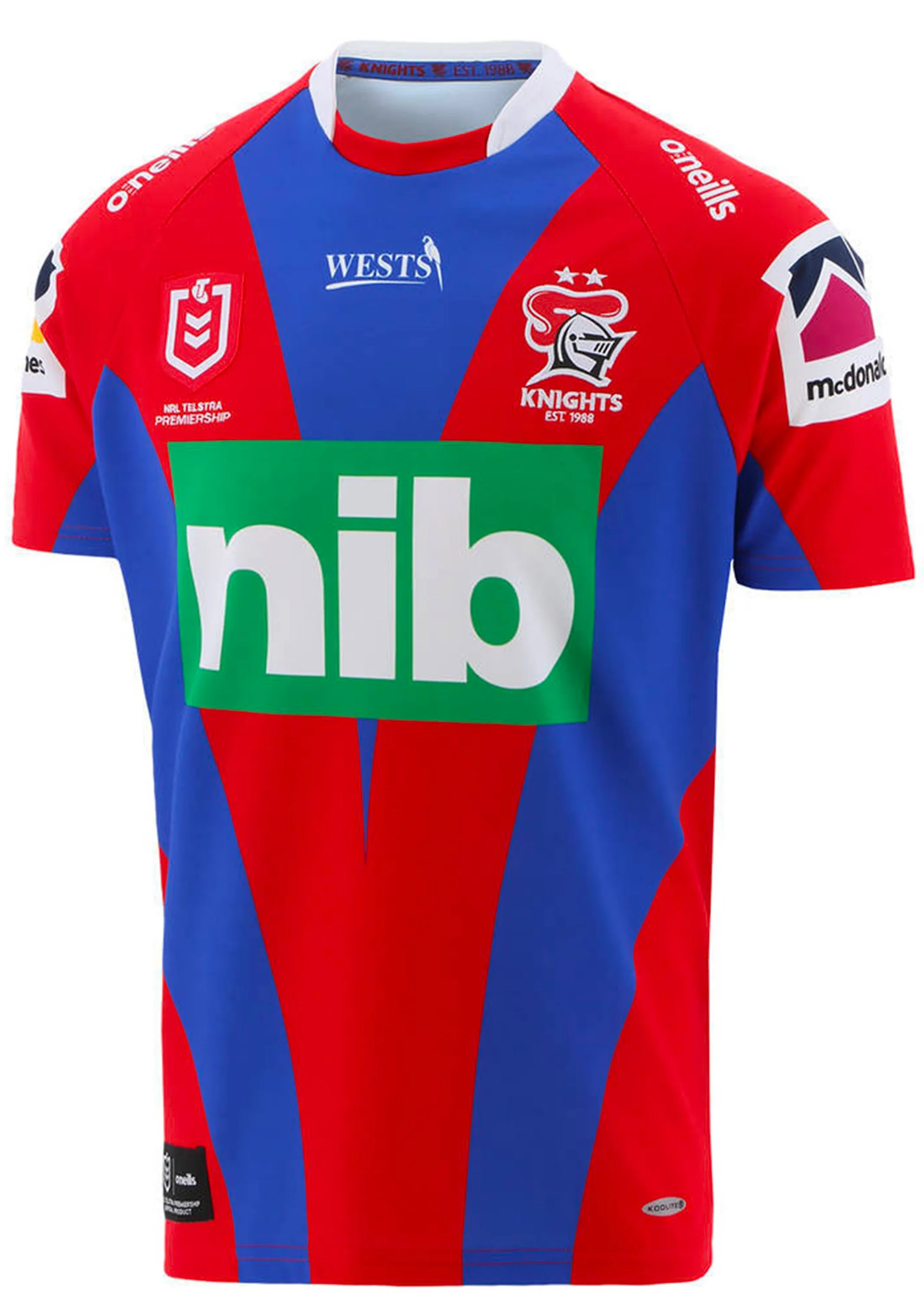 O'Neills Newcastle Knights Men's Heritage Jersey Royal