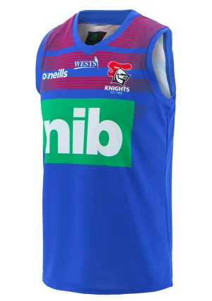 O'Neills Newcastle Knights Men's Training Singlet Royal-Red