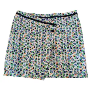 Oxford Golf Geometric Patterned Skort Size 14 MSP$65