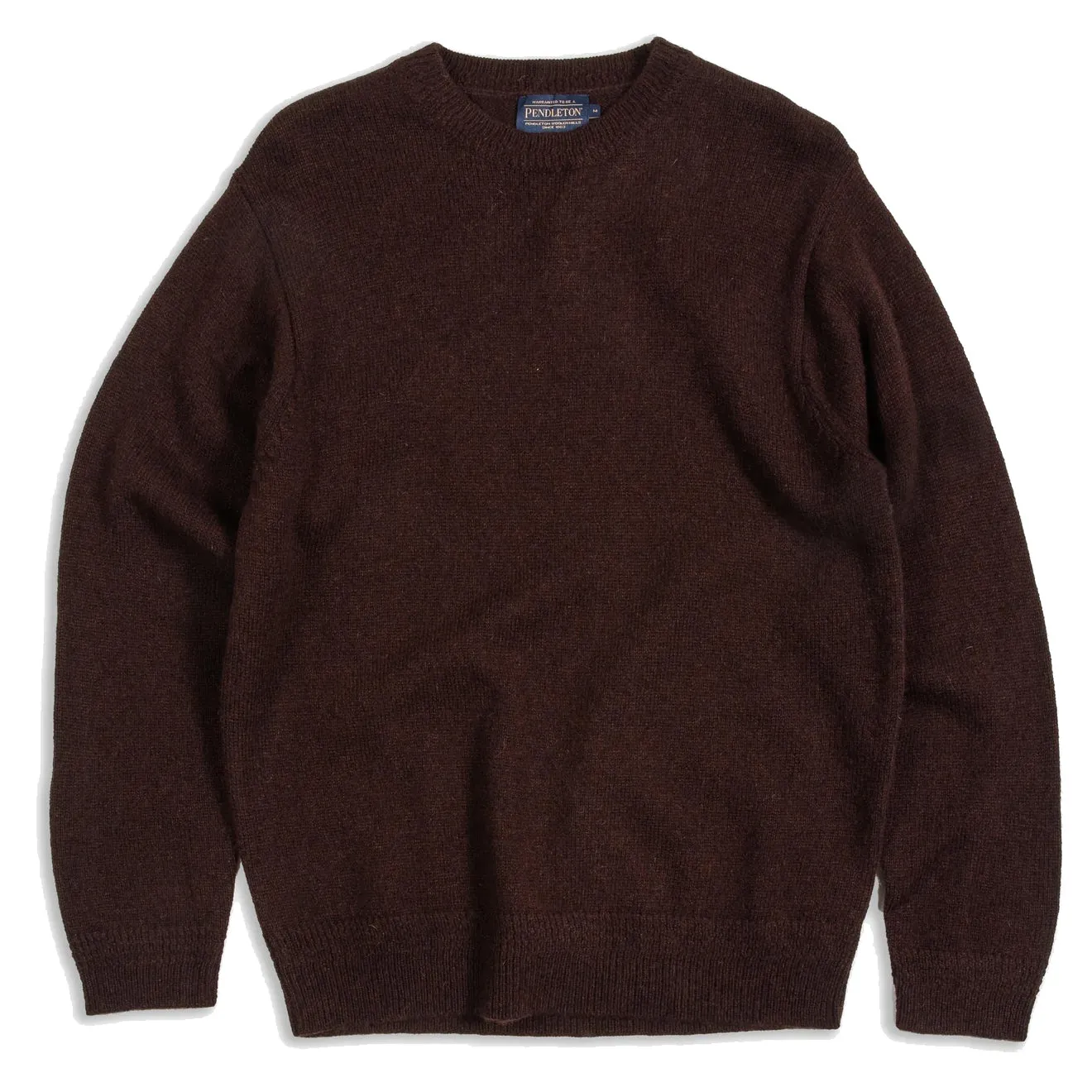 Pendleton Wool Crew Espresso Heather